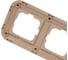 3-постовая рамка OVIVO Loft крафтовый 404-060006-227 3