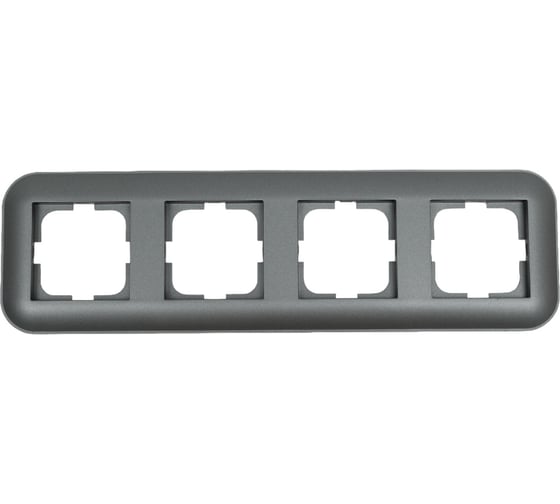 4-постовая рамка OVIVO Loft дымчатый 404-110011-228 1