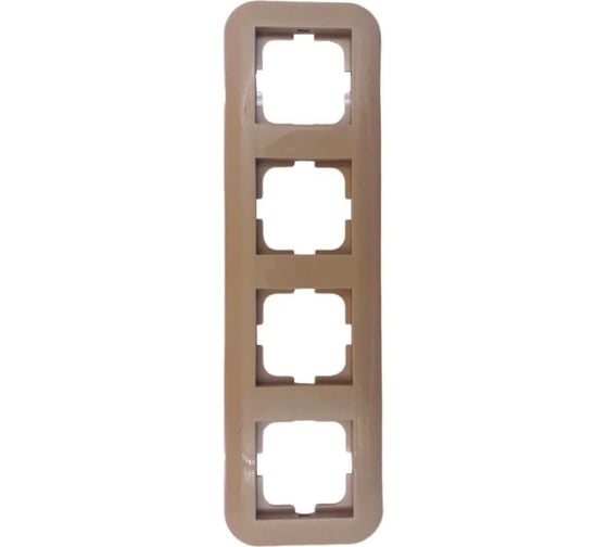 4-постовая рамка OVIVO Loft крафтовый 404-060006-228 1
