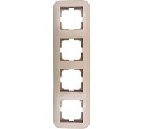 4-постовая рамка OVIVO Loft крем/крафт 404-020006-228