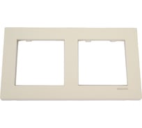 2-местная рамка Nilson moda кремовый, 21120092