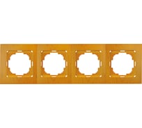 4-местная рамка Nilson TOURAN WOOD, дуб 24250094