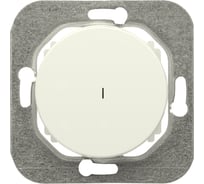 Механизм 1-клавишного выключателя Bylectrica СУ, с подсветкой серия ПРОВАНС С110-3307 бежевый