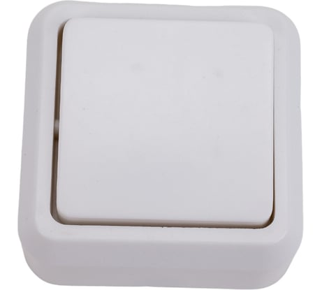 Одноклавишный выключатель ООО Ливны-Электро А1-003 УХЛ 4 белый ВОП 14