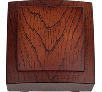 1-клавишный выключатель Nilson ОУ, Themis, черешня 26261001