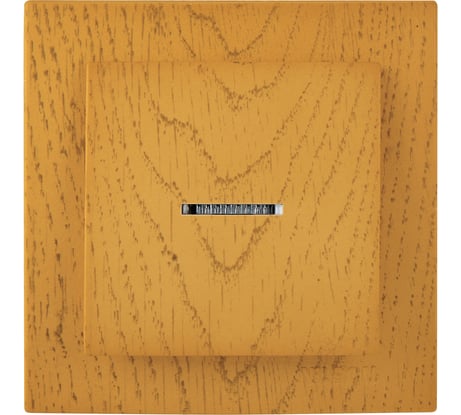 1-клавишный выключатель Nilson СУ с подсветкой, TOURAN WOOD, дуб 24251002