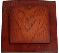 1-клавишный выключатель Nilson СУ, TOURAN WOOD, черешня 24261001