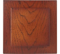 1-клавишный выключатель Nilson СУ, TOURAN WOOD, черешня 24261001