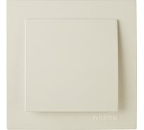 1-клавишный выключатель Nilson СУ, TOURAN-ALEGRA-THOR, кремовый 24121001