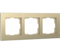 Рамка на 3 поста WERKEL шампань a052314