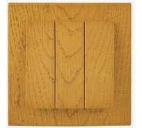 3-клавишный выключатель Nilson СУ, TOURAN WOOD, дуб 24251066
