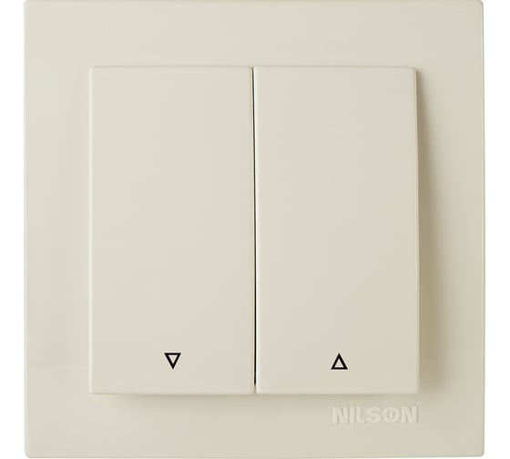 Выключатель для жалюзи Nilson СУ, TOURAN-ALEGRA-THOR, кремовый 24121011