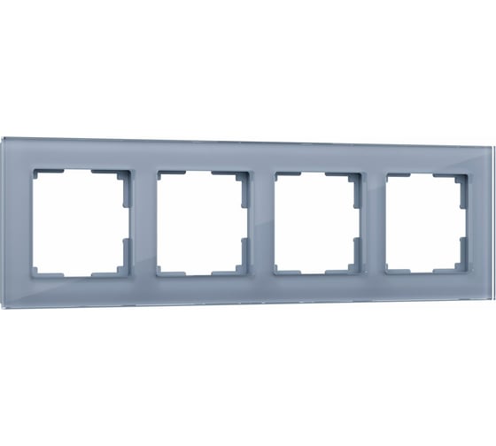 Рамка на 4 поста WERKEL серый a050966 25567215