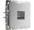 Розетка Ethernet RJ-45 WERKEL серебряный рифленый a051360 1