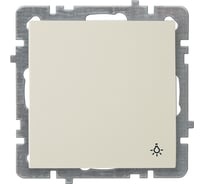 1-клавишный механизм выключателя Nilson СУ Кнопка, TOURAN-ALEGRA-THOR, кремовый 24120405