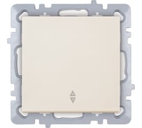 1-клавишный механизм выключателя Nilson СУ проходной, moda-advantage кремовый, 20122407