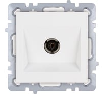 Механизм ТВ розетки Nilson проходная, низкая потеря сигнала, 11dB, moda-advantage белый, 20112432