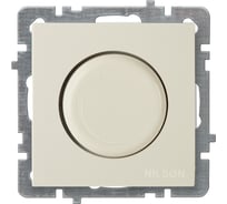 Механизм светорегулятора Nilson СУ, 600 Вт, TOURAN-ALEGRA-THOR, кремовый 24120452