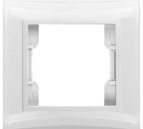 Одноместная рамка, белая Violet Volsten V01-21-A11-M 9146