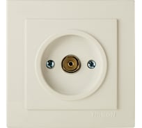 ТВ розетка Nilson концевая, СУ, TOURAN-ALEGRA-THOR, кремовый 24121029
