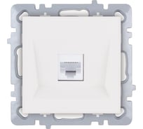 Механизм 1-местной компьютерной розетки Nilson СУ RJ45 CAT6, moda-advantage белый, 20112445