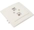 2-местная компьютерная розетка Nilson СУ RJ45 CAT6, TOURAN-ALEGRA-THOR, кремовый 24121046 2