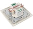 2-местная компьютерная розетка Nilson СУ RJ45 CAT6, TOURAN-ALEGRA-THOR, кремовый 24121046 4