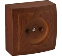 1-местная розетка Nilson ОУ, Themis, Черешня 26261015