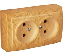 2-местная розетка Nilson ОУ, Themis, дуб 26251024