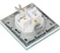 Розетка Metronex Electric Exclusive Blue для сетевого кабеля LAN + TV FRZTV010002BLU 3