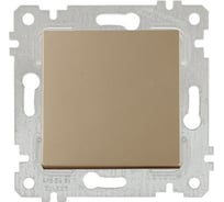 Одноклавишный выключатель Mutlusan Electric, золотой 2200 401 0280