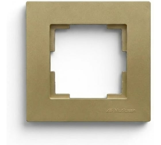 Одинарная рамка Mutlusan Electric, золотая 2220 800 1180