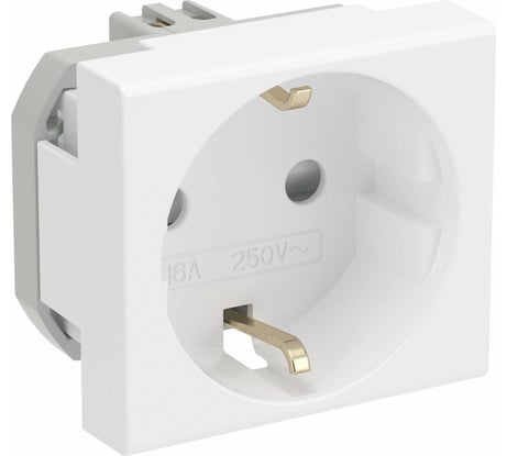 Розетка 1-м VIVA 2 модуля, белая DKC 45005