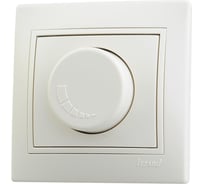 Светорегулятор Lezard 800Вт СП Мира крем с кремовой вставкой 701-0303-115