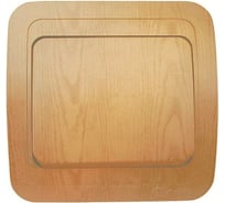 Выключатель, дуб, 1 клавиша Makel Mimoza N  24201