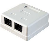 Компьютерная розетка, белая Rexant RJ45 5Е 03-0151