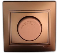 Светорегулятор 800Вт, СП, золотой металлик Lezard Мира 701-1313-115