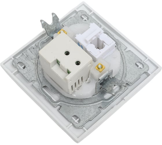 Розетка Vesta-Electric Verona для USB + сетевого кабеля LAN FRZ00050302BEL