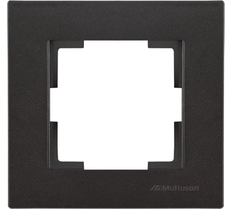 Одинарная рамка Mutlusan Electric, черная 2220 800 1184