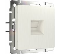 Телефонная розетка WERKEL RJ-11 (перламутровый рифленый) a040903