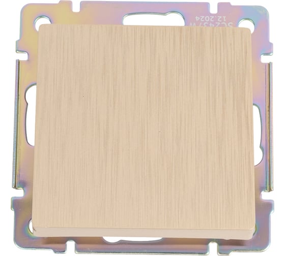 Заглушка WERKEL (шампань рифленый) a051417 1