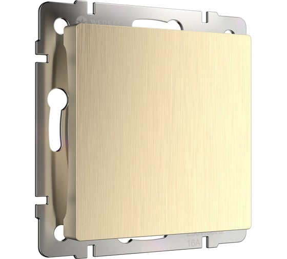 Заглушка WERKEL (шампань рифленый) a051417