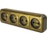 Розетка APEYRON RA16-464-ЧБ 1