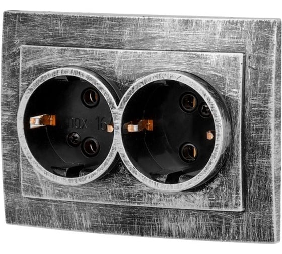 Розетка APEYRON RS16-238-ЧС 1