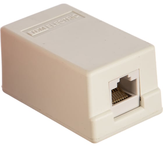 Компьютерная розетка TDM 1xRJ-45 SQ1809-0003