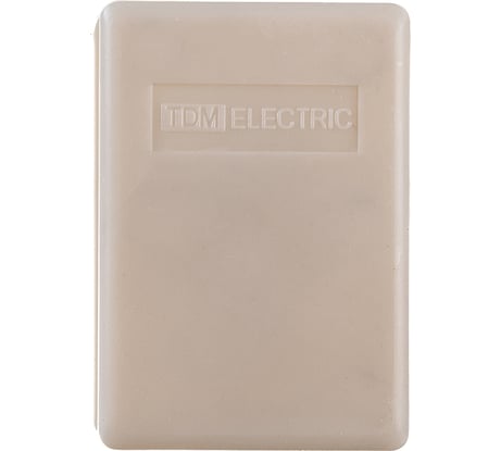 Телефонная розетка TDM ELECTRIC 1x6Р-4С SQ1809-0001