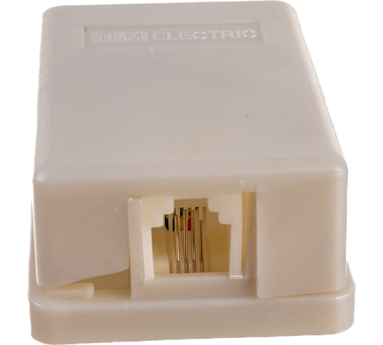 Телефонная розетка TDM 1x6Р-4С SQ1809-0001
