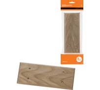 Накладка на бревно TDM деревянная, универсальная НБУ 1Пх3 260 мм, под покраску SQ1821-0320