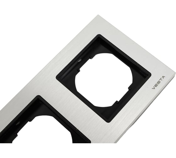 5-местная рамка Vesta Electric Exclusive Silver Metallic FRM050501STA