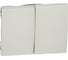 Лицевая панель Legrand Galea Life двойная Pearl 771512 1